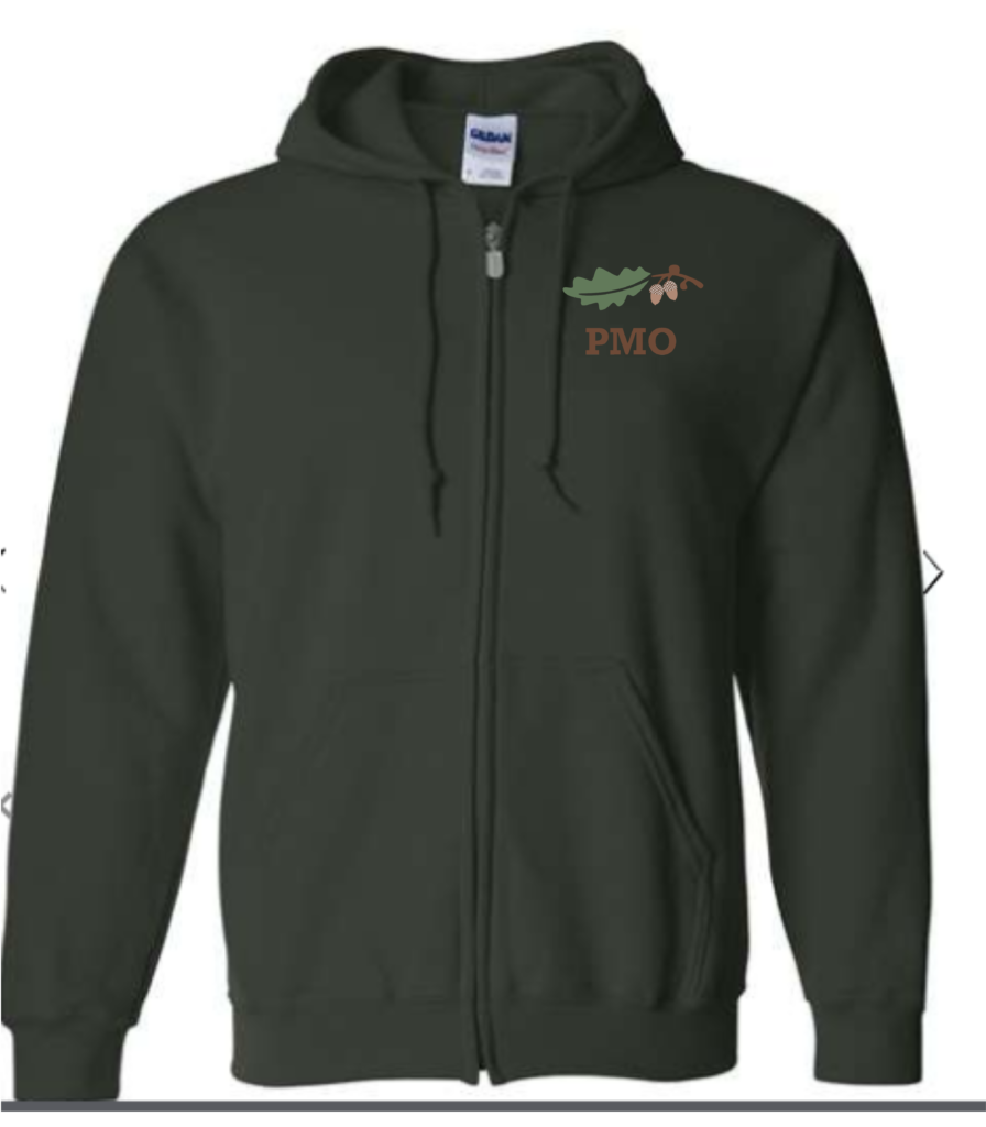 Full Zip Forest LC embroider