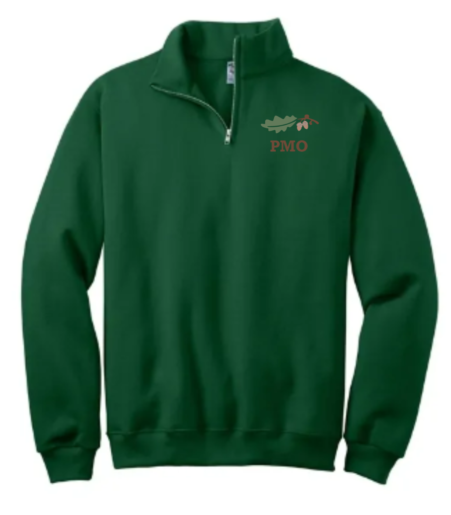 Quarter Zip Forest LC embroider