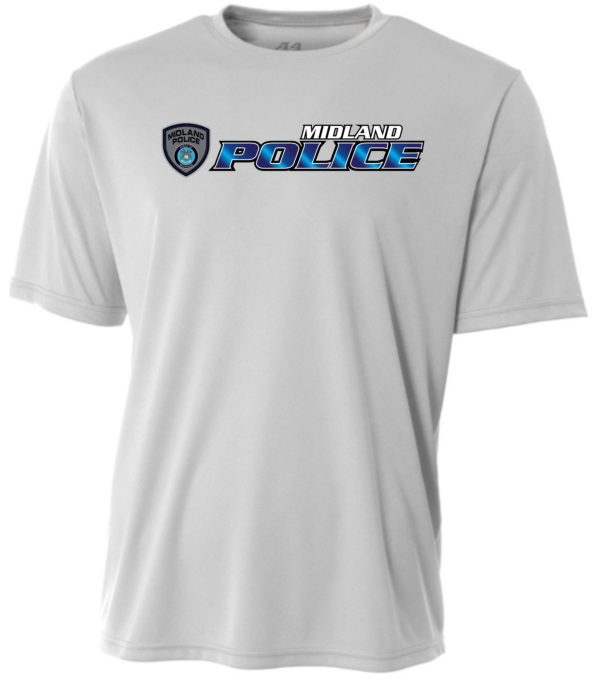 Midland Police Logo Performance Short Sleeve T-shirt (Printed) - More Colors Available - Image 5