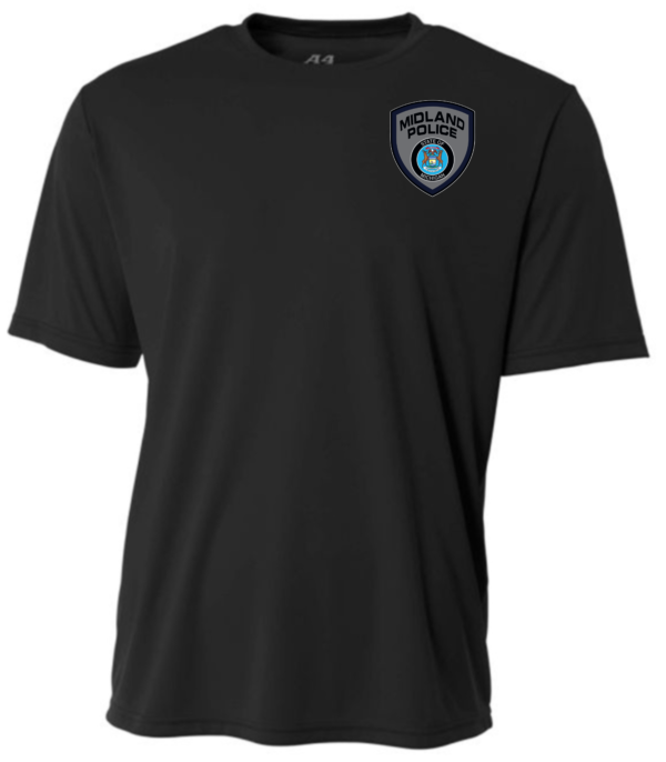 Midland Left Chest Badge Performance Short Sleeve T-shirt (Printed) - More Colors Available