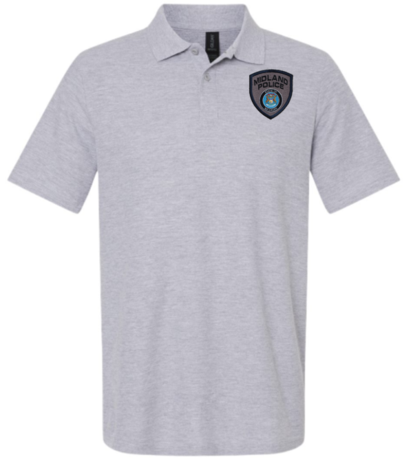 Midland Left Chest Badge Cotton Polo (Embroidered) - More Colors Available