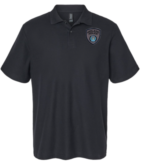 Midland Left Chest Badge Cotton Polo (Embroidered) - More Colors Available - Image 6