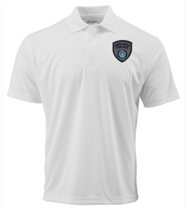 Midland Left Chest Badge Performance Polo (Embroidered) - More Colors Available - Image 3