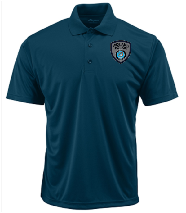 Midland Left Chest Badge Performance Polo (Printed) - More Colors Available - Image 4