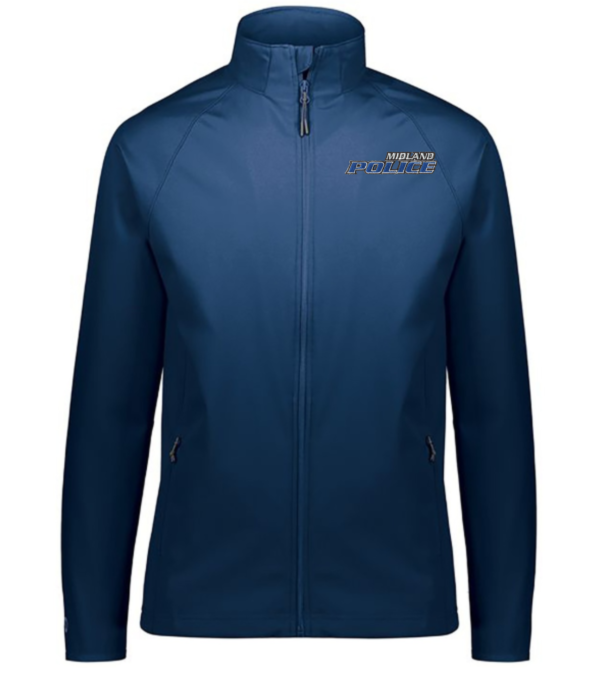 Midland Police Soft Shell Jacket (Embroidered) - More Colors Available - Image 2