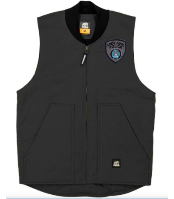 Midland Badge Workman's Duck Vest (Embroidered)