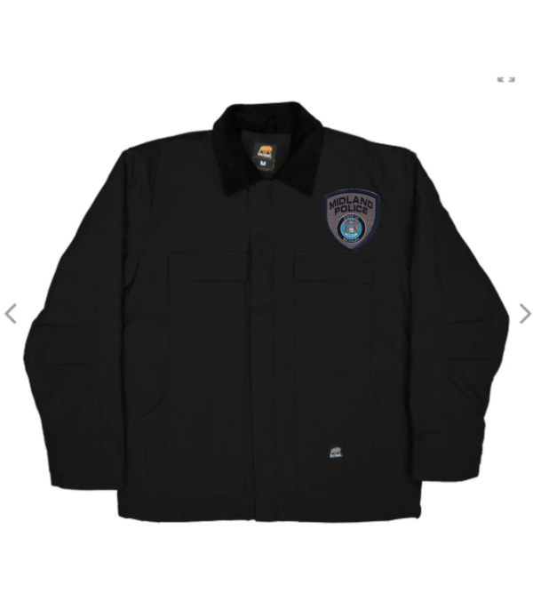 Midland Badge Outdoor Coat - No Hood (Embroidered)