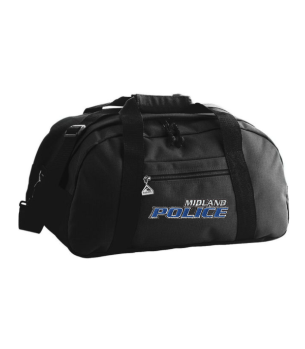 Midland Police Logo Duffle Bag (Embroidered) - More Colors Available - Image 2