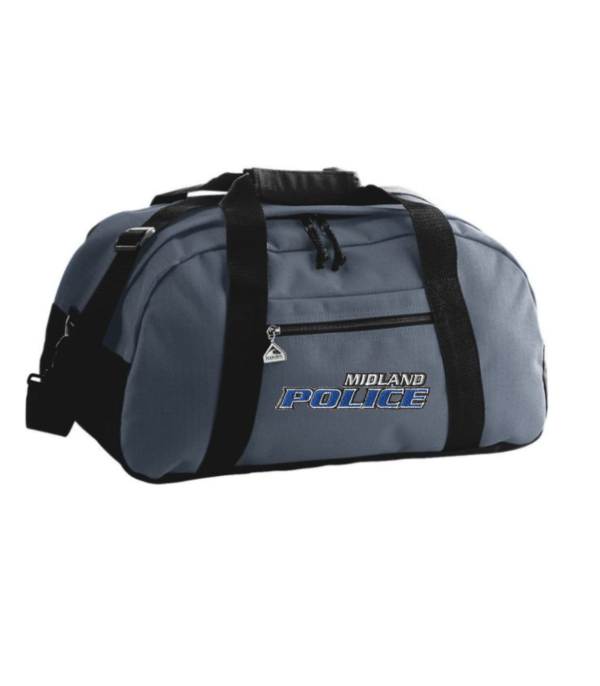 Midland Police Logo Duffle Bag (Embroidered) - More Colors Available - Image 3