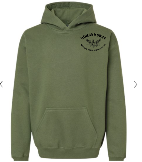 Midland SWAT Logo Hoodie (Embroidered) - More Colors Available - Image 5