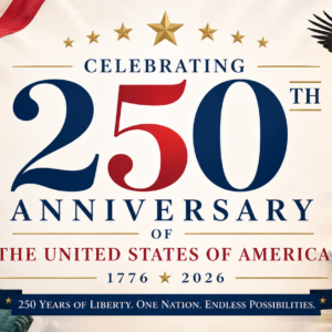 250th 4th of July Banner